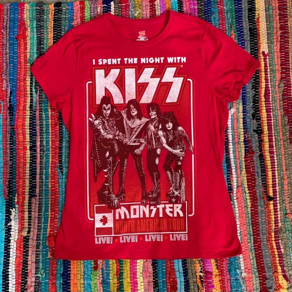 KISS monster North American tour TEE